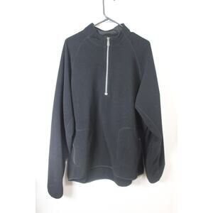 ADIDAS Men's Large Black ClimaWarm / Pullover / Sweatshirt, Polyester